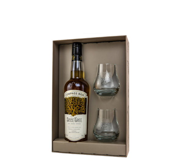 Compass Box Geschenkset - The Spice Tree + 2 Tumbler